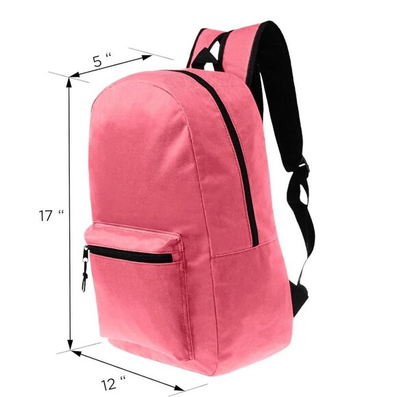 NWT Classic Backpack in Pink - 17" - Picture 2 of 11